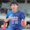 【卓球全日本】松島輝空の弟・翔空はジュニア２回戦で涙「うまくいかなかった」大会前には兄と練習試合で鍛錬