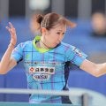 【卓球全日本】４連覇挑戦の早田ひな「出だしは押されたけど…最後に勝てばいい」初戦で高校生に逆転勝ち