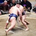 霧島、横綱豊昇龍との３敗対決に勝ち優勝争い残った　13日目も３敗対決となる獅司の挑戦受ける
