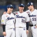 ヤクルト「えみふるで最高」高津前監督が村上宗隆＆山田哲人と３ショ「バラバラになっちゃったけど」ファン感動「目から汗が…」「めちゃくちゃ尊い」