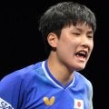 張本智和が３年連続４強入り！木造勇人をフルゲーム４－３撃破　準決は松島輝空と対戦　４強出そろう　残る２人は谷垣佑真と篠塚大登