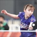 早田ひなが４連覇へ王手　木原美悠に４－２で勝ち決勝進出
