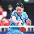 卓球・死闘制した張本美和が決勝へ