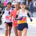 矢田みくに　初マラソン日本最高２時間１９分５７秒　日本人トップ４位　ロスへ新星誕生！「マラソンで挑戦したい」