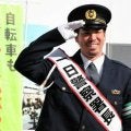 前田健太投手が一日署長　マウンドだけじゃない、交通ルール堅守誓う