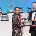 【ＪＲＡ賞授賞式】特別賞のカランダガンはザラ・アガ・カーン王女が来日　「私の亡き父も大変誇りに思っている」