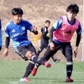 町田・徳村楓大　選手権Ｖから２週間で「いい意味で高校のことは忘れて」練習ではゴールを決めてアピール