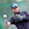 阪神・百崎　春季Ｃから下克上宣言「食らいついていく」宜野座組野手で最年少　勝負の３年目へ「誰よりも練習する」