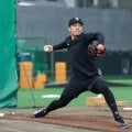 【巨人】則本昂大が一番乗りでブルペン「良かったと思います」受けた岸田「きれいなストレート」