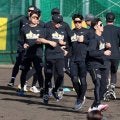 【阪神】沖縄で先乗り自主トレ開始　未更改の佐藤輝明は姿見せず　お揃い「熱覇」ウエア着用