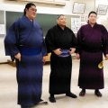 「旭富士との稽古楽しみ」　元学生横綱の和歌ノ富士、ドタバタ見舞われるもまげ姿で相撲教習所入所式に参加