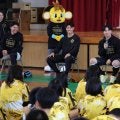 【阪神】ドラ２谷端将伍「早く名前を覚えてもらってまた来年も」初の小学校訪問に「楽しい時間」
