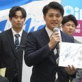 元阪神・関本Jr.が四国IL・徳島に入団！会見では自慢の強肩をアピール｢二塁送球1.8秒前半を目指したい｣