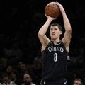ネッツのイェゴール・ディヨミンがNBAの新人で歴代最長の34戦連続で3ポイント成功