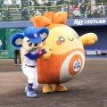 【中日】ドアラと森繁和氏が沖縄限定ユニで登場　お絵かき3番勝負の勝者はどっち？