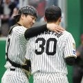 【阪神】宜野座ブルペンに道産子バッテリー誕生　門別啓人が伏見寅威に投げる