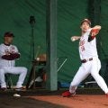 楽天　マエケンがブルペン１番乗りで１８球「いいプレゼンだったと思います」