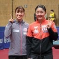 張本美和４冠支えたダブルス巧者の心遣い…女子複ペアの長崎美柚「負担少しでも減らしたい」