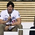ド軍イベント欠席の由伸は「調子に乗ってる？」　米局の問いに答えた大谷翔平の“いじり”に笑撃「先輩さすがです」