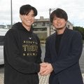 阪神・湯浅　元ＤｅＮＡ三嶋氏に「すごく感謝」　キャンプ地で対面、互いに手術痕を見せ合いエール交換