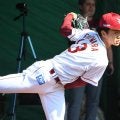 【楽天】ドラ１藤原聡大、２度目ブルペンは最速151キロ 　変化球は「数値をしっかり確認」