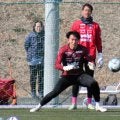 ファジアーノ　開幕向け　正GK争い　百年構想リーグ　8日福岡戦