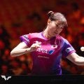 中国勢撃破の長﨑美柚がシンガポール選手に15分でストレート圧勝　サウスポーが全勝で決勝トーナメント進出決定【ITTF-ATTUアジアカップ】