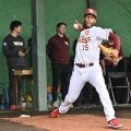 【楽天】新助っ人のロアンシー・コントレラス、初ブルペンで33球「初回としては十分な出来」