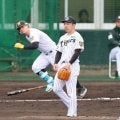 阪神　石井大智がシート打撃で完全投球！ピッチコム＆ＷＢＣ公式球で佐藤輝斬り　ディベイニーからは空振り三振奪う