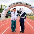 宮古島大学駅伝スタート　気温１３度　青学大・原晋監督「絶好のコンディションです」