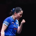張本美和、世界3位の“中国勢撃破”に現地メディア警戒「最大の脅威」　難敵・陳幸同に快勝の17歳は「今後も侮れない」【ITTF-ATTUアジアカップ】