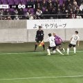 「うますぎて変な声出た」京都FWが“衝撃エラシコ”で股抜き突破！「何が起こった？」「意味わからん」神戸2人を完全翻弄