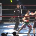 「うわぁ…失神」魔裟斗、驚きの“一撃”失神KO 未知の巨人がK-1重量級の主力を左フックで打ち抜く