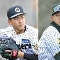 阪神ドラ１立石　グラブ５種どこでも守る　外野手用、内野手用×３、ファーストミットまで準備万端