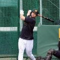 阪神　佐藤輝明がバックスクリーン越えの強烈弾！球場どよめく　５連発含む今キャンプ最多１８本　ＷＢＣへ上々準備