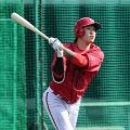 【広島】侍戦士の小園海斗「いい状態かな」紅白戦で3打数2安打1打点、志願シート打撃も快打　