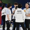【五輪】カーリング女子　日本代表フォルティウス　２戦目のデンマークに前半第５エンド終了し３－４と１点差　１次リーグ