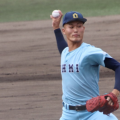 プロ注目の近江・上田は、リーチの長さ生かしたスリークォーター右腕【センバツ出場校の逸材】