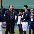 【侍ジャパン】阪神佐藤輝明「やっぱデカい」森下翔太「尊敬しています」松井秀喜氏訪問に感激