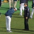 侍ジャパン　ダルビッシュの人柄にじんだワンシーン　松井秀喜氏に深々と一礼「お会いできてうれしかった」３年前も野茂英雄氏に