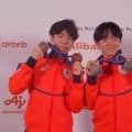 【フィギュア】初出場銅メダル佐藤駿の日下匡力コーチ感無量「涙もちろん出た」／一問一答