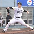 【ソフトバンク】松本晴２回４K０封「順調にステップは踏めている感じ」今年初の紅白戦先発