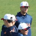 侍キャンプに“異様な光景”　選手の後ろにいるのに「オーラが凄い」…ファン感動の佇まい