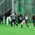 日ハム2軍球場でこども野球教室　千葉・鎌ケ谷市