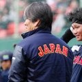 【侍ジャパン】森下翔太に松井秀喜氏の教え　身ぶり手ぶりをまじえながら10分間の即席レッスン