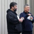 【侍ジャパン】野茂英雄氏が宮崎合宿視察　連日のレジェンド登場　ブルペンの観客席は満席