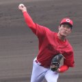 広島の22年ドラ1位右腕が好救援！覚醒待たれる21歳…1回零封で対外試合白星発進に貢献