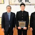 「最後までやり遂げた」　学生野球表彰の佐賀北前主将・宮崎淳多さん