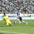 FC岐阜、開幕2連勝　ホーム開幕戦でジュビロ磐田に2-1