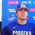 山本由伸が“変貌”「全てが一段と」　一目瞭然のパンプアップ…LA記者も仰天